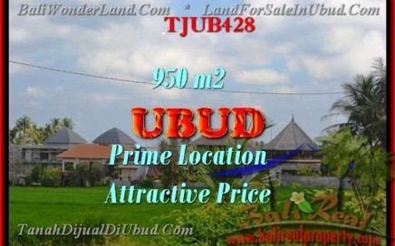 INVESTASI PROPERTY, JUAL MURAH TANAH di UBUD BALI TJUB428