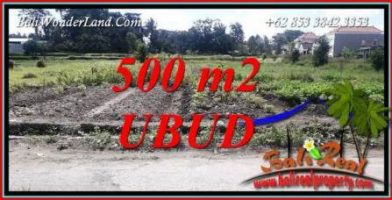 JUAL Tanah di Ubud 500 m2 di Sentral Ubud